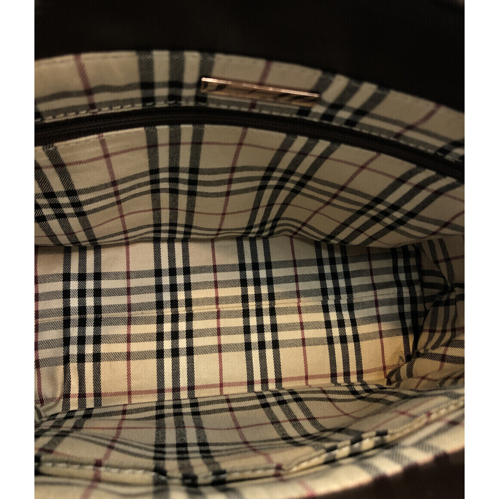 Burberry brown leather everyday Tote bag - Picture 3 of 6
